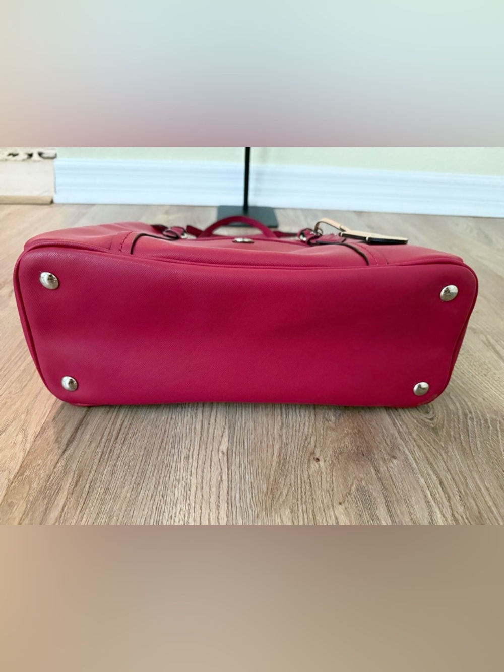 Coach Peyton Leather Tote – Magenta - Picture 12 of 15